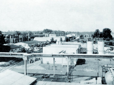 Panorama view of the Staaken factory