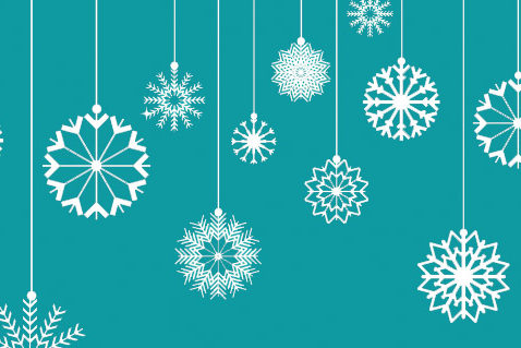 Christmas snowflakes Merry Christmas