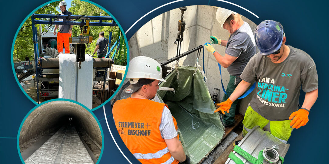 Stehmeyer + Bischoff Maulprofil Baumschulenstraße Kanalsanierung BKP Berolina